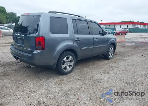 2013 Honda Pilot Ex-L from USA, damaged, VIN 5FNYF4H74DB030491